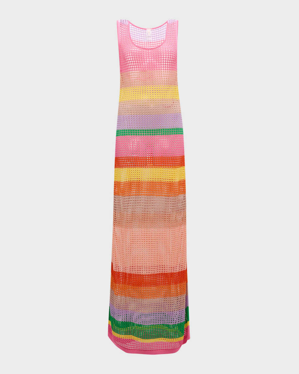 Marlo Striped Knit Maxi Dress